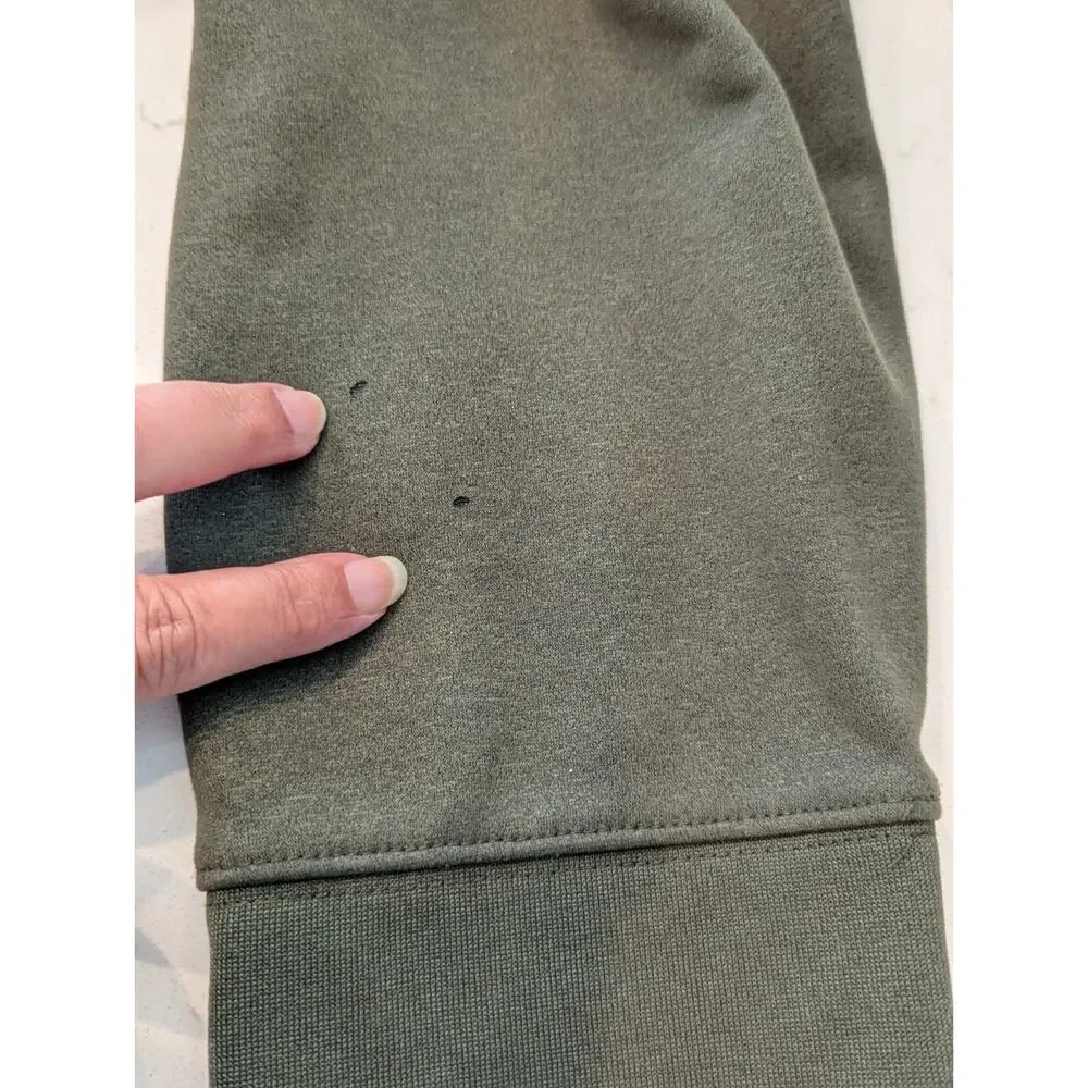 The North Face Men's XL Olive Green Sweatshirt Hoodie Pocket Skater Surfer
